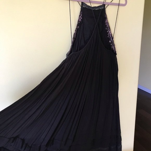 Free People Black DIAMONDS IN THE SKY Midi - Picture 7 of 14